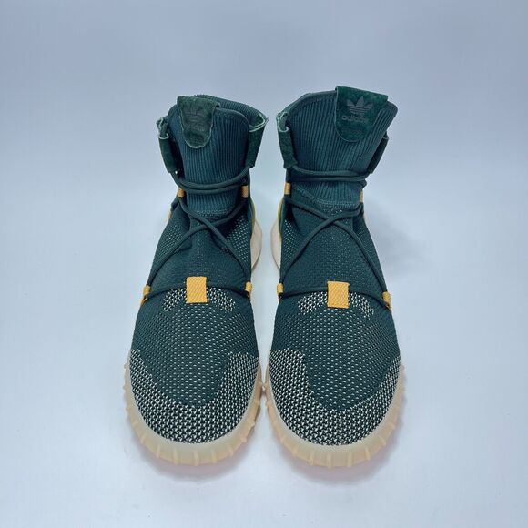 Adidas Tubular x 2.0 Green High Primeknit Athletic Shoes Sneakers Men\'s Size 12 main image 5